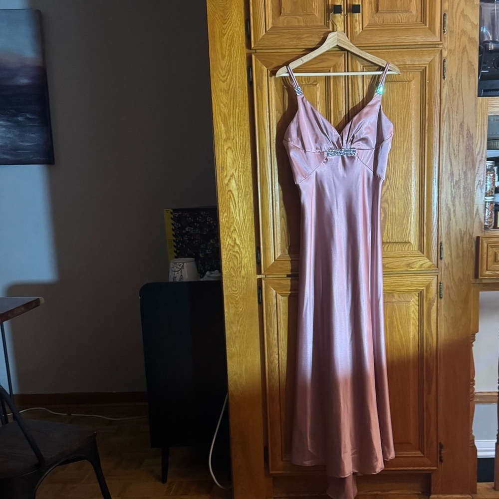 Elegant Pink Prom Dress